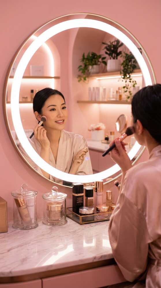 国产自拍美妆视频教程