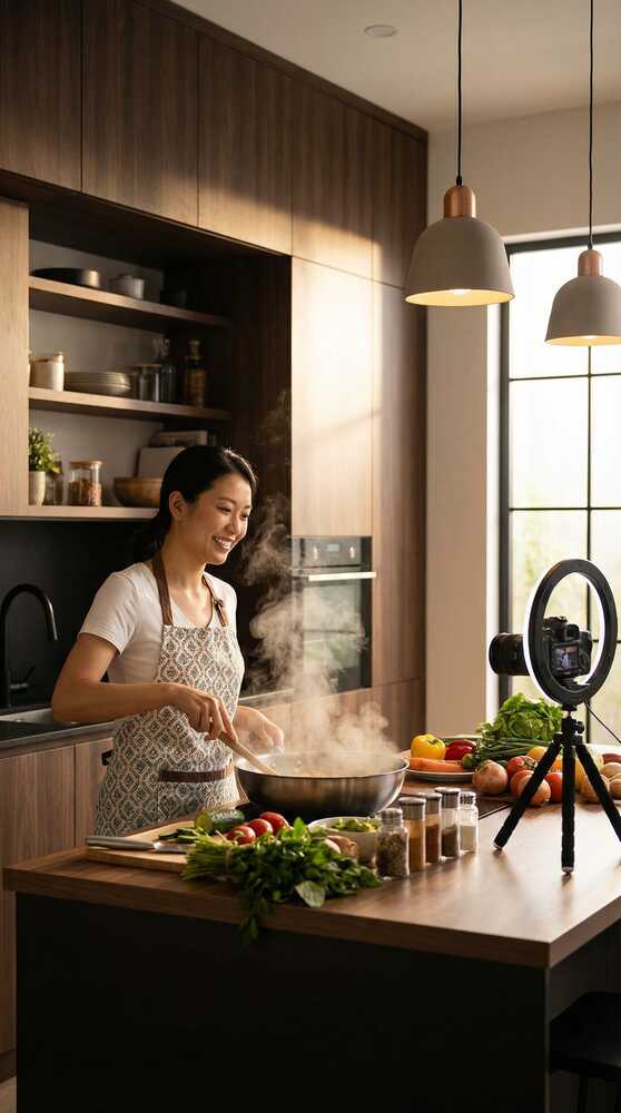 国产自拍美食视频